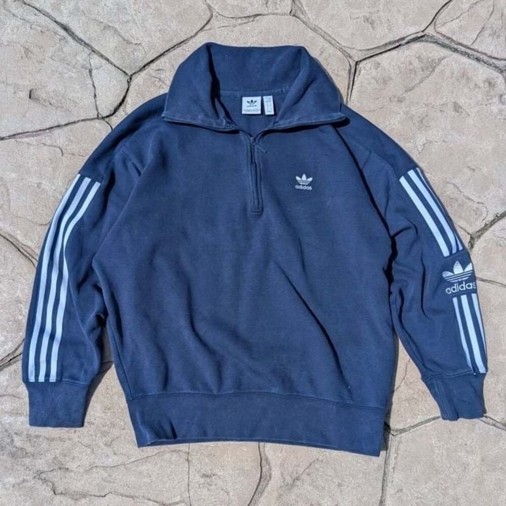 Adidas Original Lock-Up Quarter Zip Sweatshirt